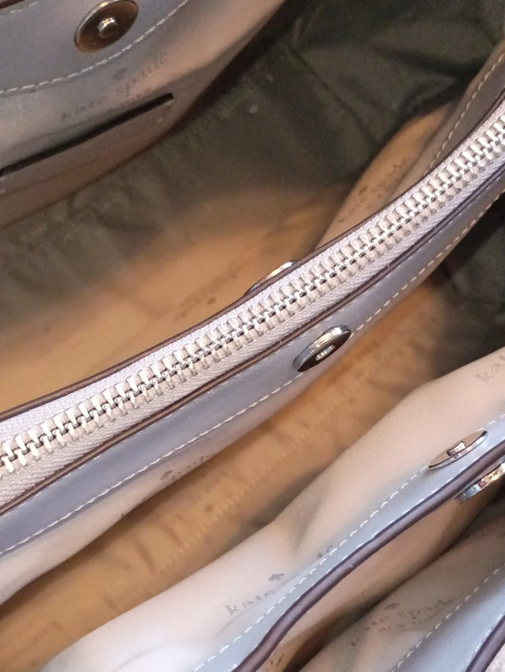 kate spade Pebbled Leather Dumpling Satchel large
